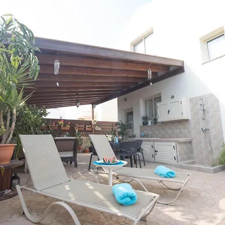 Villa Sunnyvillas: 3br Villa☆private Pool In Pernera - Orange
